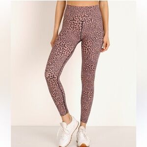 Beach Riot Spotted Piper Legging Leopard - Medium